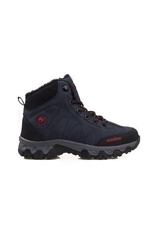 M2S Unisex Yünlü Lacivert Trekking Spor Bot
