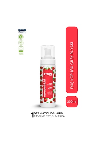 Tto -X Nemlendiricili Duş Köpüğü Çilek Rüyası 200Ml