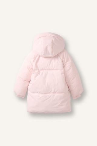 Defacto Kapüşonlu Fermuarlı Şişme Mont Kız Bebek H3585a526aupn38 Pembe-pn38