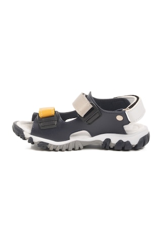 Lacivert Gri Cırtlı Erkek Çocuk Spor Sandalet 173110 P Lacivert - Gri