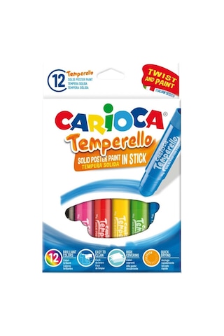 Carioca Temperello Stick Boyama Kalemi 12'li