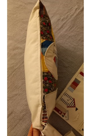 Kırlent Kılıfı 33x53 Love Pw Krem