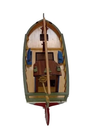1/35 Taka Karadeniz Balıkçı Teknesi Ahşap Maketi, Türk Model 121
