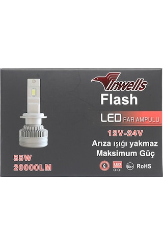 Yeni Flash Csp Led Xenon Zenon 9012 Hır2 20,000 Lümen Arıza Işığı Yakmaz