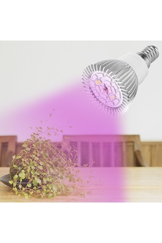 Led Büyüme Işığı, Tam Spektrumlu Led Büyüme Işığı, İç Mekan Bahçeciliği, Aile Balkonu Bitkisi/üreme, Sera Bitkisi İçin 18w 18 Led Büyüme Lambası Diğer