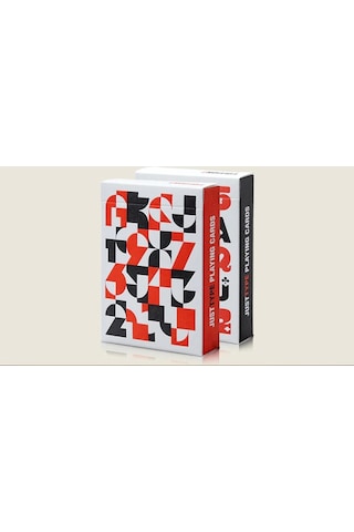 Bicycle Just Type V1 Premium Oyun Kağıdı Cardistry Limited Edition Koleksiyonluk İskambil Kartları Destesi