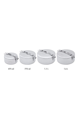 Msr Stowaway Pot 1.6Ltencere Gümüş Gümüş Çok Renkli