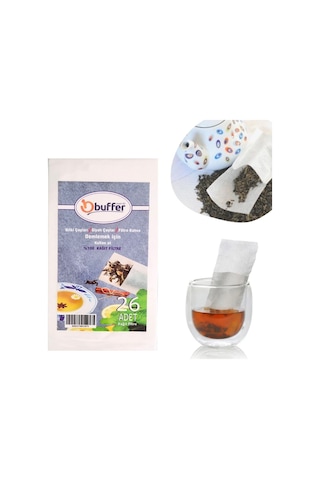 Buffer 26 Adet Pratik Kullan At Çay,bitki Çayı,filtre Kahve Deml Şeffaf
