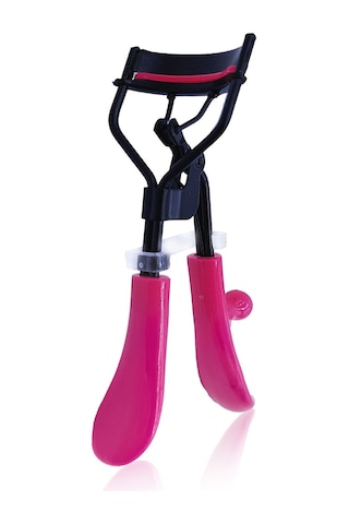 Pembe Mat Siyah Profesyonel Kirpik Kıvırıcı