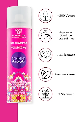 Ashley Joy Feminine Aura Hacim Veren Kuru Şampuan 200 ML
