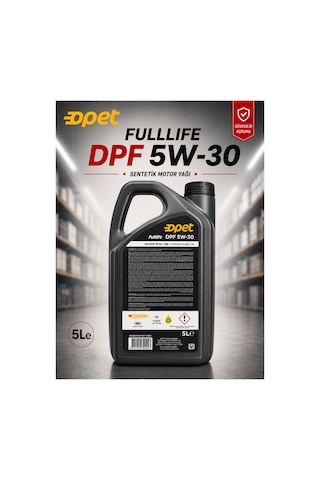 Opet Fulllife Dpf 5w-30 5 L Sentetik Motor Yağı Acea C2/c3 Apı Sn