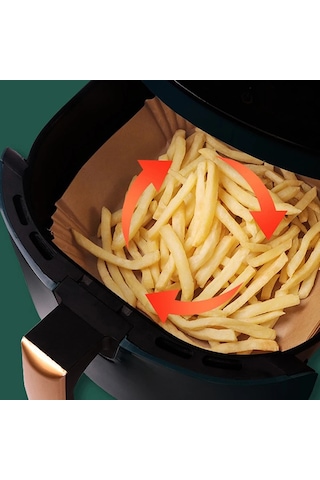 River World 50 Adetlik Fritöz Air Fryer Büyük Boy Pişirme Kağıdı