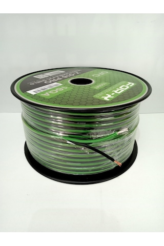 For-x Bakır Hoparlör Kablosu 16GA– %100 Bakır OFC Kablo - 5 Metre