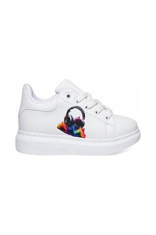 Celira Mdl Beyaz Günlük Kız Çocuk Sneaker Spor Ayakkabı Beyaz