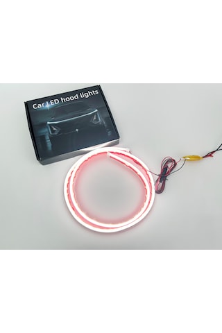 Açılış Animasyonlu Beyaz Renk Kaput Ledi Animasyonlu 120cm