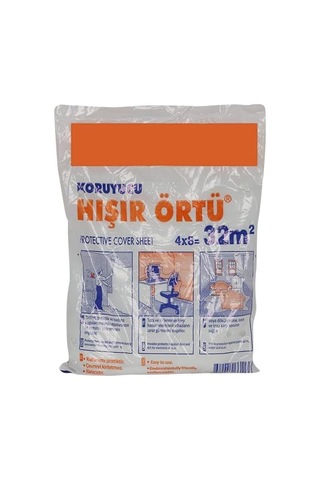 Koruyucu Naylon Hışır Örtü 4 X 8 32 Metrekare