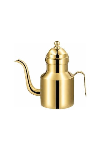 Komple 304 Çelik Gold 500 Ml Yağdanlık Sosluk Ve Sirkelik Mt271sr Altın