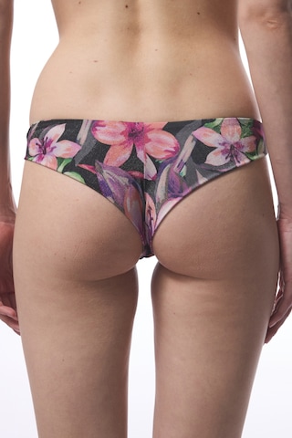 Penti Çiçek Desenli Briella Brazilian Bikini Alt Çok Renkli