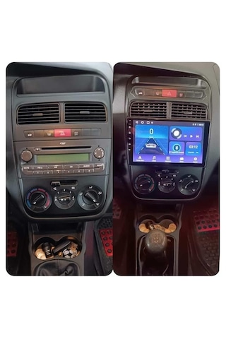 Cadence Fiat Linea Android 4gb Ram 64gb Rom 8 Çekirdek Carplay Navigasyon Multimedya 9"