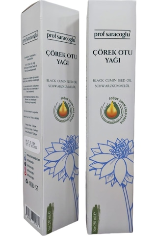 Prof Saracoglu Soğuk Sıkım Çörekotu Yağı 250 ML