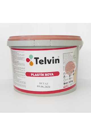 Telvin Su Bazlı Plastik Boya 3,30 Kg