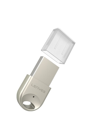 Lenyes Lr202 Usb Bluetooth 5.1 Wireless Transmitter Adaptör Gümüş