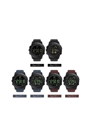 Tenfowee Pr1-2 Spor Kol Saati: Bluetooth Adımlar Sayaçlı, 5atm Su Geçirmez, Siyah Dijital Tasarım