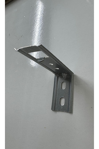 Zebra Stor Perde Montaj Aparatı 7 Cm Lik L Ayak Dayanıklı Metal Askı Aparatı Metalik Zebra Stor Perde Montaj Aparatı 7 Cm Lik L Ayak Dayanıklı Metal Askı Aparatı Metalik