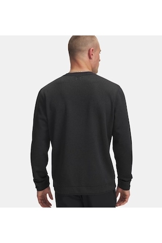 Under Armour Ua M Sweater Fleece Crew Erkek Sweatshirt 6003723-001 Siyah