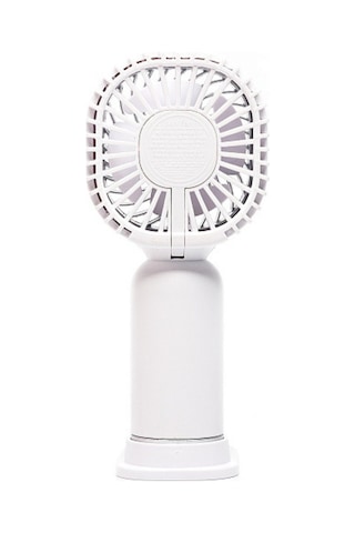 Taşınabililir Mini Usb Şarjlı El Masaüstü Vantilatör Fan Soğutucu Ym88206 Beyaz