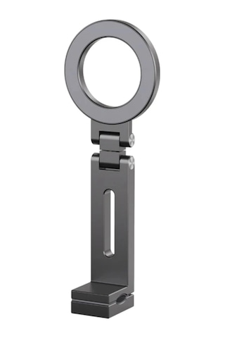 Etashop Manyetik Taşınabilir Telefon Tutacağı Katlanabilir 360 Seyahat Standı Magsafe Uyumlu GÜMÜŞ