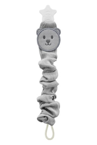Babyjem Bürümcüklü Emzik Askısı Gri