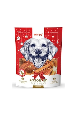 Wanpy Karışık Yılbaşı M-02h Köpek Ödülü 300 G