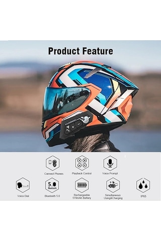 Prepare 5.0 Motosiklet Kulaklık
