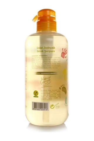 Eyüp Sabri Tuncer Zeytinyağlı Bebek Şampuanı 600 Ml Ve Bebek Kolonyası 190 Ml