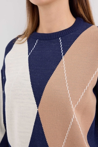 Gabria Baklava Desen Kazak Laci - Ekru