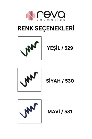 Siyah Göz Kalemi & Black Eyeliner No: 530 - Vegan & Temiz Içerikli Siyah