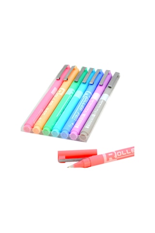 Gen-Of Chosch Roller Pen Jel Kalem 0.5 mm 8 Li