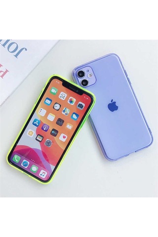 Apple Uyumlu iPhone XR 6.1 Kılıf Zore Mun Silikon-Mor
