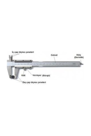 Tr Mekanik Kumpas 150 Mm Metal Kasa 150mm 0,05mm