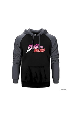 Jojo Kırmızı Renk Reglan Kol Sweatshirt / Hoodie