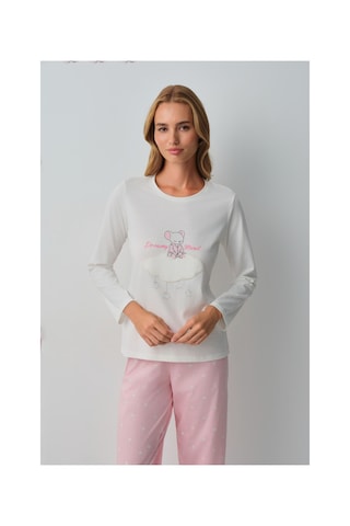Suwen Lulusu Pamuklu Pijama Takımı Wsh105101101173 Pembe