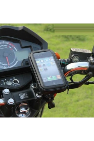 Motorsiklet Su Geçirmez Telefon Kılıfı Telefon Tutucu 7 Inç Xl