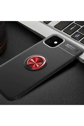 Apple Uyumlu iPhone 11 Pro Max Kılıf Zore Ravel Silikon Kapak Siyah