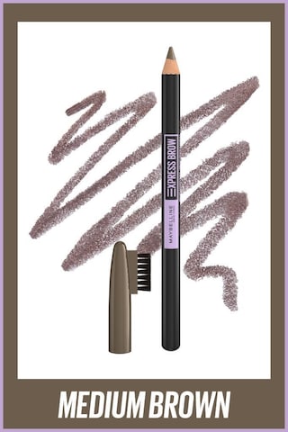 Maybelline New York Express Brow Shaping Pencil Medium Brown