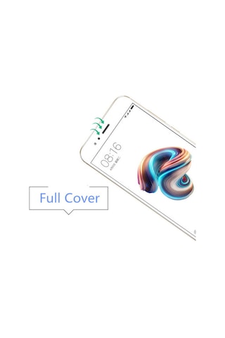 Xiaomi Mi 5x Zore Kenarları Kırılmaya Dayanıklı Cam Ekran Koruyucu