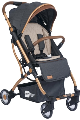 Mimma Baby Drone Kabin Bebek Arabası Gold Antrasit