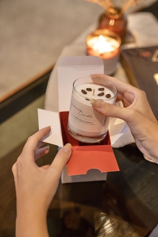 Espressolab Kahve Mumu Beyaz
