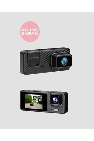 3 Kameralı Dvr Araç Kamerası Tam Güvenlik, Tam Kapsama Yeni Nesil 1