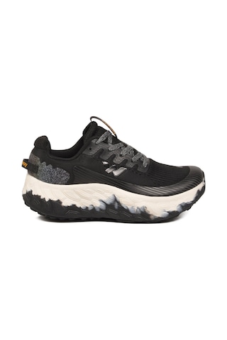 Walkway Siyah Beyaz Fileli Hafif Esnek Hafızalı Taban Unisex Spor Ayakkabı Flystep G Siyah - Beyaz
